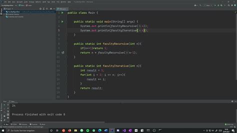 Fakult T Rekursiv Und Iterativ In Java Youtube