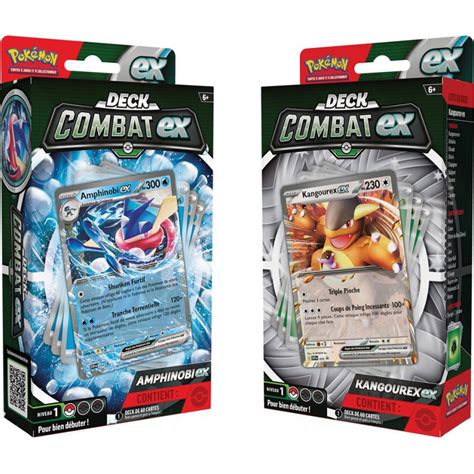 Dstrib Deck Decks De Combat Ex Amphinobi Ex Ou Kangourex Ex Lot De