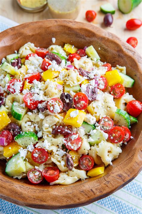 Mediterranean Tortellini Pasta Salad On Closet Cooking