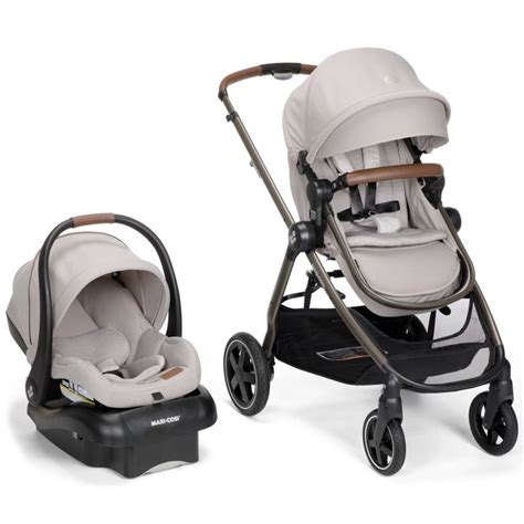 Maxi Cosi Zelia Luxe Travel System New Hope Tan Best Baby Strollers