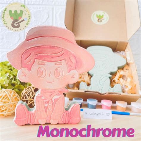 jual woodengem toy story diy wood character painting set mewarnai