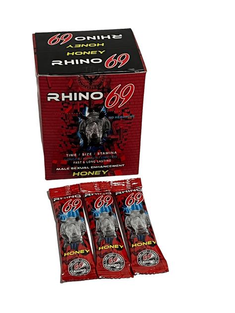 Rhino 69 Honey Single Sachets 15 G