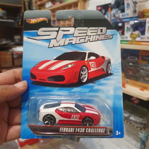 Jual Hot Wheels Ferrari F Challenge Speed Machines Merah Red F SNS Shopee Indonesia