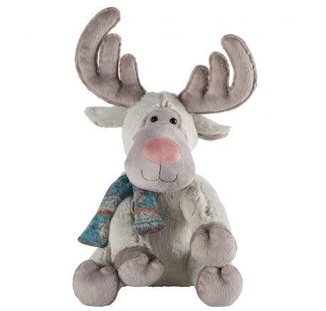 Peluche Caribou Elan PAVEL Louise Mansen 36 Cm Lecomptoirdesauthentics