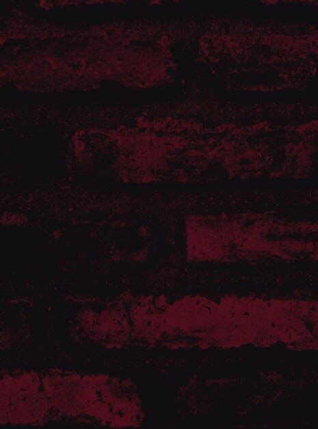 Premium Photo | Dark brick wall background