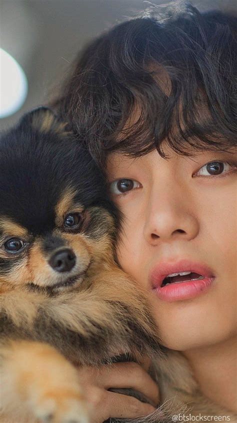 Bts V With Yeontan Wallpaper