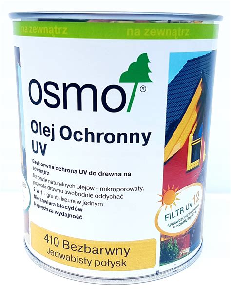 Osmo Olej Ochronny Uv L Bezbarwny Cena Opinie Chemia