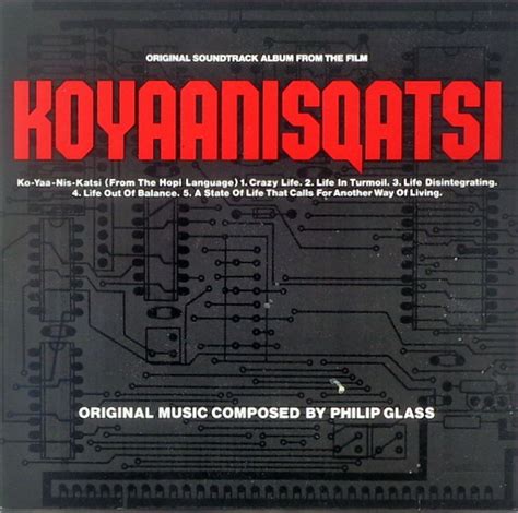 Philip Glass Koyaanisqatsi 1983 Vinyl Discogs