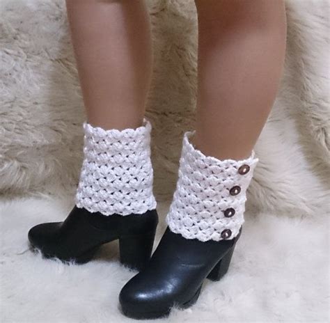 This item is unavailable Etsy Guêtres au crochet Bottes de crochet