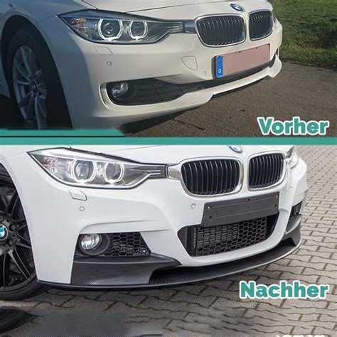 Frontspoiler Lippe F R Bmw F F Schwarz Mit M Paket Abe