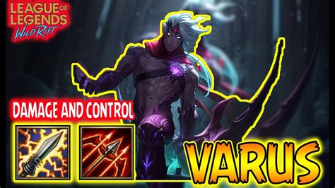 Varus Wild Rift Guide Lane Varus Wild Rift Champion Build Adc Varus