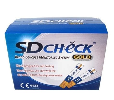 Sd Check Gold Glucometer Strips Vea Impex