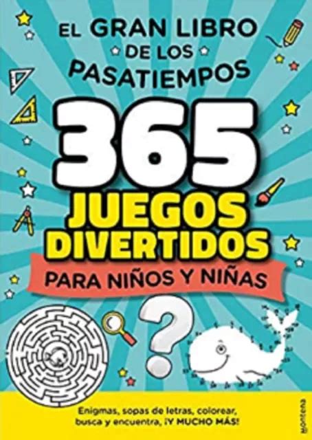 El Gran Libro De Los Pasatiempo Juegos Divertidos De Verano Para Ni Os