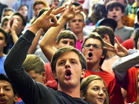 Pep Rally Gets Cougars Fired Up For Magnolia The Cougar Claw