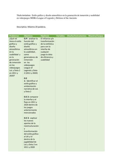 Matriz De Consistencia Para Un Tesis De Dise O Joseph Roger Medina