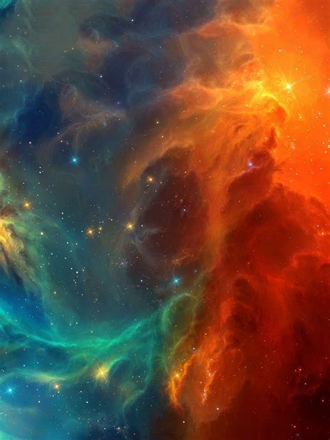 44 Rainbow Galaxy Wallpaper Hd