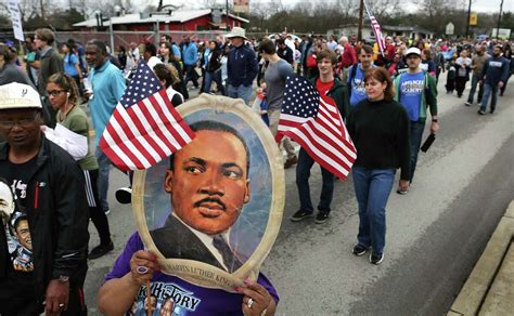 Thousands Take To The Streets In San Antonios Mlk March One Of The