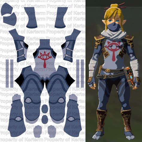 Sheikah Link Bodysuit Design Legend Of Zelda Breath Of The Wild Sheik