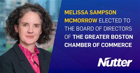 Melissa Sampson Mcmorrow Elected To The Board Of Directors Of The