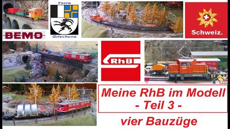 Bemo H M Modellbahn Rhb Anlage N Schweizer Vorbild Teil Vier