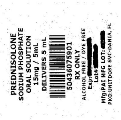 Prednisolone Sodium Phosphate Solution