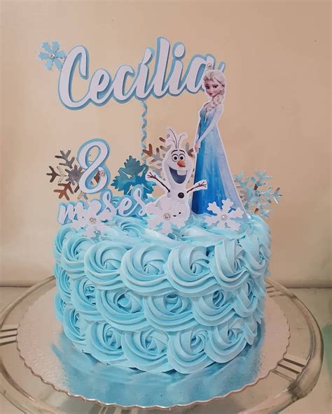 Bolo Frozen 95 Sugestões Para Encantar Seus Convidados Frozen Themed