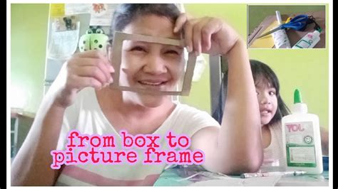 Paano Gumawa Ng Picture Frame Gamit Ang Cardboard From Cardboard To