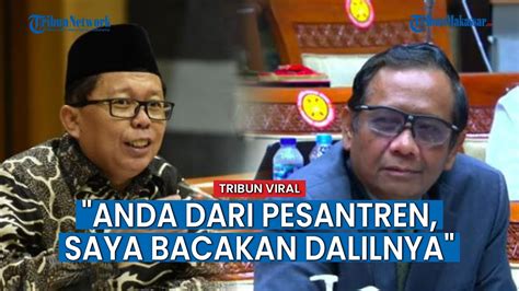 Mahfud Md Bungkam Asrul Sani Dengan Dalil Anggota Dpr Langsung Riuh