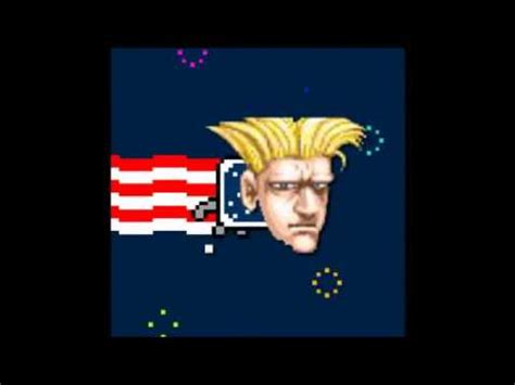 Nyan Cat Vs Guile S Theme Guile S Theme Goes With Everything YouTube