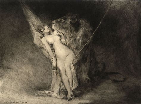 A Thread From Bibliocuriosa The Lion In Love Art By Adolphe Weisz