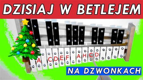 DZISIAJ W BETLEJEM kolęda na dzwonkach CYMBAŁKI TUTORIAL YouTube