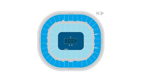 Rod Laver Arena Upper Tier Australian Open Jan