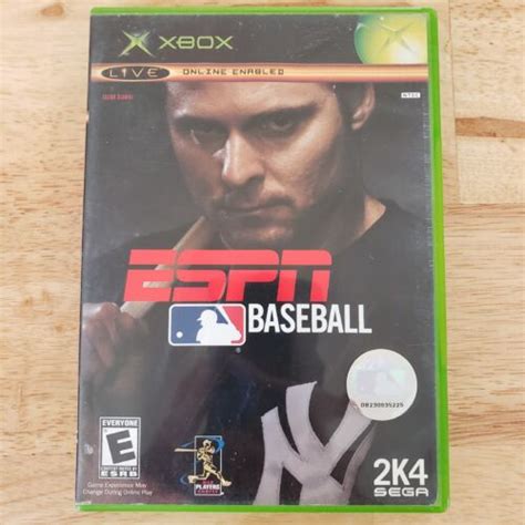 Espn Major League Baseball 2k4 Microsoft Xbox 2004 10086640410 Ebay