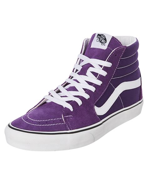 Vans Womens Sk8 Hi Shoe Purple Surfstitch