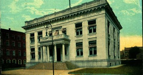 Library Postcards: 1913, Public Library, Trenton, New Jersey