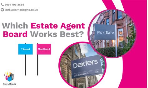 T-Boards vs Flag Boards: Estate Agent Board Comparison