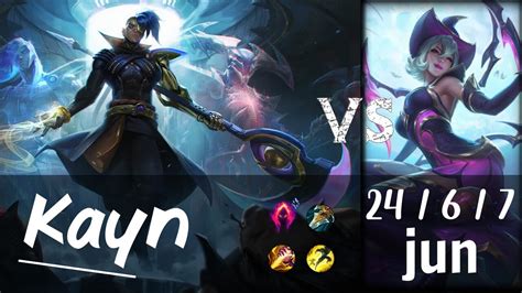 Kayn Jungle Vs Elise Challenger Replay KR YouTube