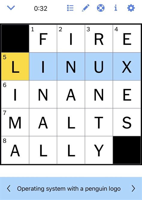 We made it to the NYT Mini Crossword! : r/linuxmasterrace