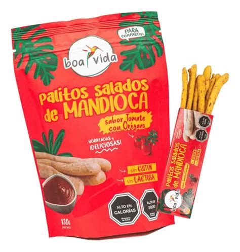 Boa Vida Snack De Mandioca Tomate Or Gano Sin Gluten G Cuotas Sin