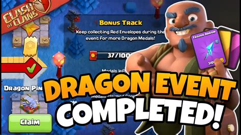 Fastest Way Complete Dragon Festival Event Clash Of Clans Youtube