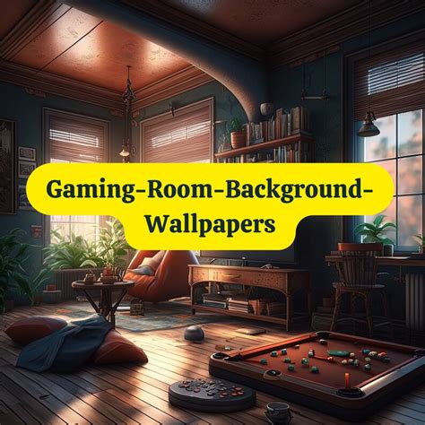 Gaming Room Background Wall Art Wallpaper Desktop - Etsy