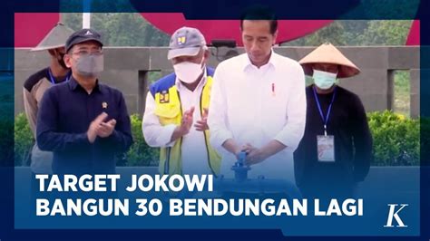 Bendungan Semantok Bendungan Ke Yang Diresmikan Presiden Joko