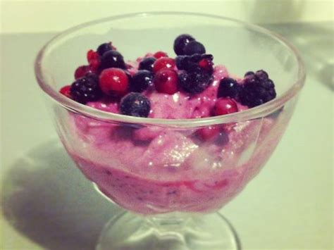 Yaourt Glac Frozen Yoghourt La Framboise Recette Yaourt Glac