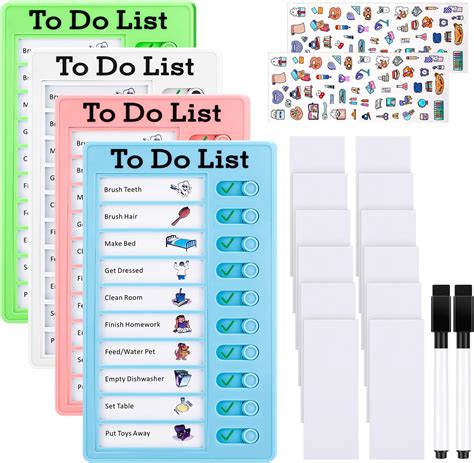 Smivyhp St Ck Checklist Boards Dry Erase To Do List Checklist Board