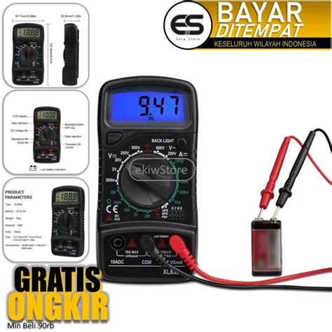 ANENG Digital Multimeter Voltage Tester XL830 Alat Ukur Tegangan