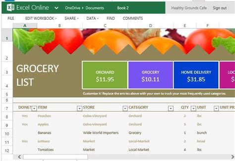 This Grocery List And Price Comparison Template Lets You List Down What