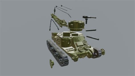 M Armored Recovery Vehicle Arv Usa Ww Wargaming D