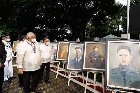 Executive Secretary Salvador Medialdea Leads The Commemorative Rites