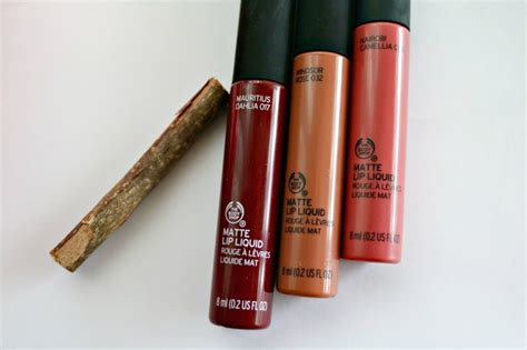 The Body Shop Matte Lip Liquid Review And Swatches