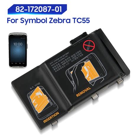 Replacement Battery For Symbol Zebra Mc A Tc